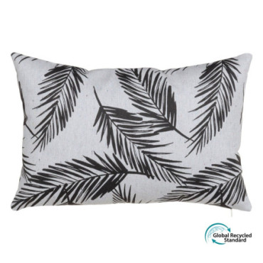 Coussin Feuilles Coton / Poliyester 45x30cm