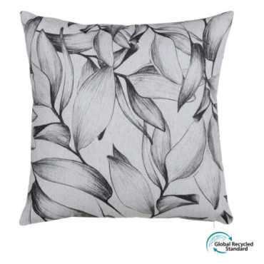 Coussin Feuilles Coton / Poliyester 45x45cm