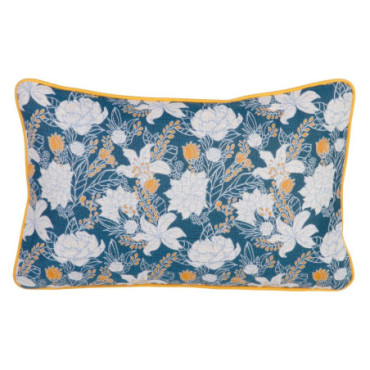 Coussin Fleurs Coton - Polyester 60x40cm