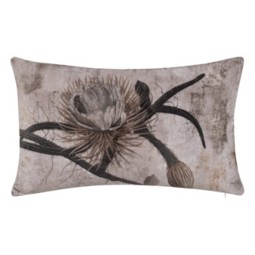 Coussin Flor Terciopelo Décoration 50x30cm