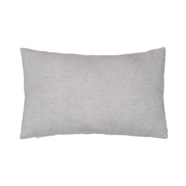 Coussin Gris Clair Coton - Polyester 50x30cm