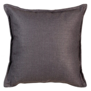 Coussin Gris Foncé Polyester Décoration 45x45cm