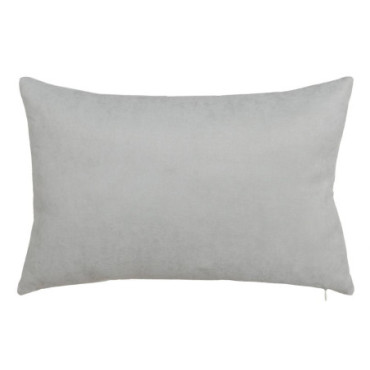 Coussin Gris Polyester Décoration 45x30cm