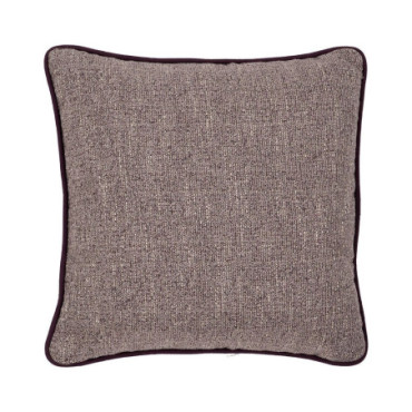 Coussin Mauve Polyester Décoration 45x45cm