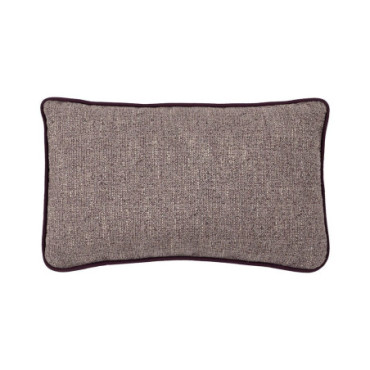 Coussin Mauve Polyester Décoration 50x30cm