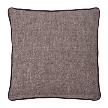 Coussin Mauve Polyester Décoration 55x55cm