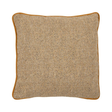 Coussin Ocre Polyester Décoration 45x45cm