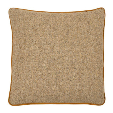 Coussin Ocre Polyester Décoration 55x55cm