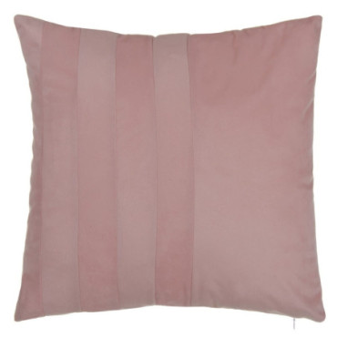 Coussin Rose Velours Textile/Maison 45x45cm