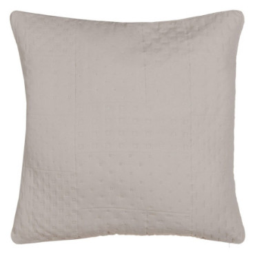 Coussin Taupe Old Microfibre 60x60cm