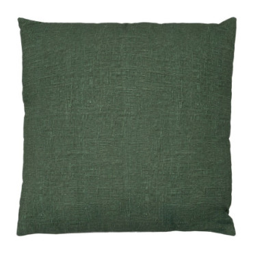 Coussin Vert Coton - Polyester Décoration 55x55cm