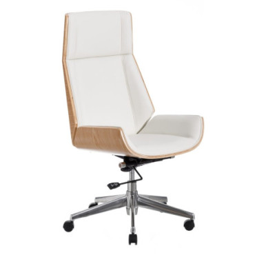 Fauteuil Roues Naturel - Blanc 65x66x108,50cm