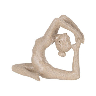 Figurine Yoga résine Décoration 21,20x12x18,40cm