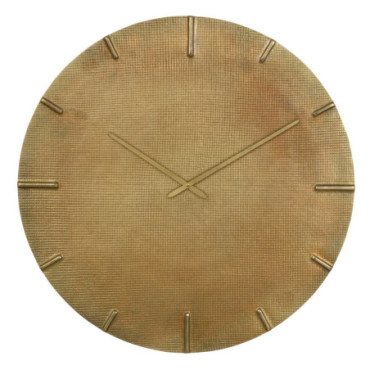 Horloge Mur Taupe Old Aluminum 74x74cm