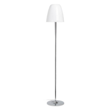 Lampadaire Argent Métal - Cristal 28x28x158cm