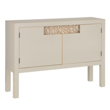 Commode Taupe Old Mdf - Entrée 100x28,50x75cm