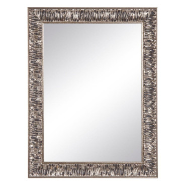 Miroir Argent Mdf - Décoration 64x3x84cm