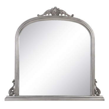 Miroir Decati Argent Cristal - Bois 103x5x108cm