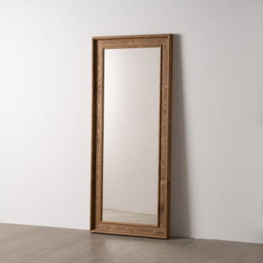 Miroir Marron Bois Décoration 78x5,80x179cm