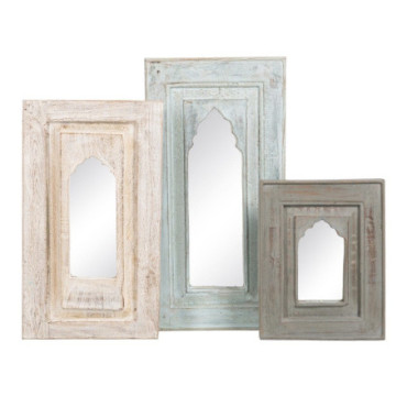 Miroir Mur Multicolore Set de 3