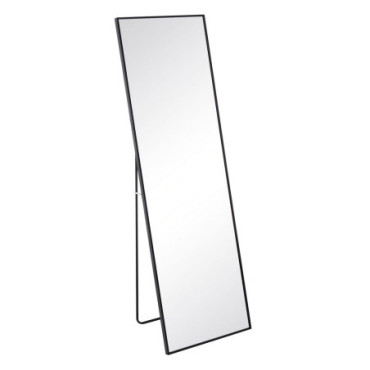 Miroir Noir Aluminium - Cristal 50x2,50x160cm