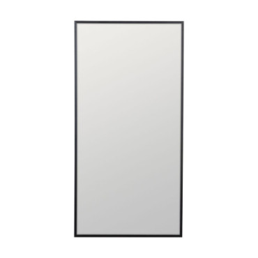 Miroir Noir Aluminum Décoration 50x10cm