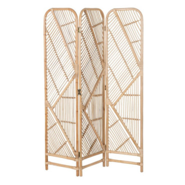 Paravent Naturel Rattan Décoration 120x4x168,50cm