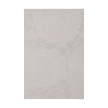 Peinture Abstraite Blanc Toile Décoration 80x120cm