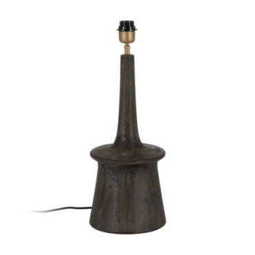 Pied De Lampe de Table. Marron 20x20x45cm