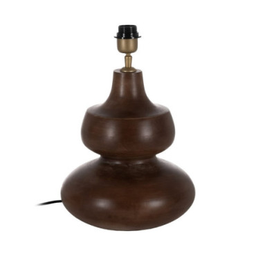 Pied De Lampe de Table. Marron 25x25x30cm