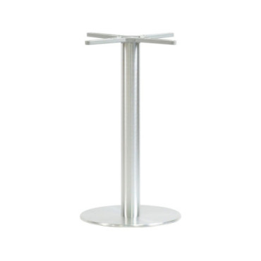 Pieds De Table Chrome Aluminum Salon 45x45x72cm