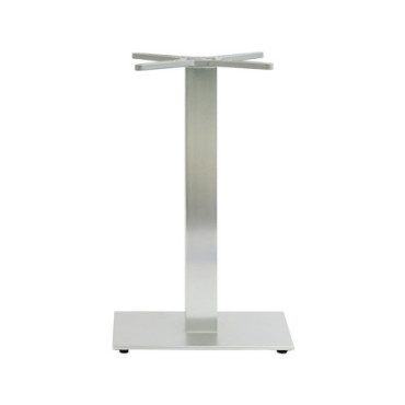 Pieds De Table Chrome Aluminum Salon 45x45x72cm