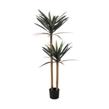 Plante Yucca Vert Gomme Décoration 125cm