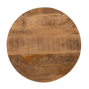 Plateau de table Naturel Bois De Mango 70x70x3cm