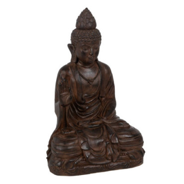 Sculpture Bouddha Résine Décoration 56x42x88cm