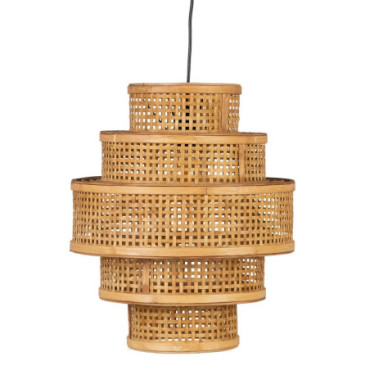 Suspension Naturel Bambou 41x41x48cm