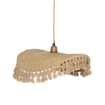 Suspension Naturel Fibre Naturelle 45x45x6cm