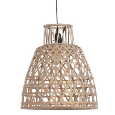 Suspension Naturel Rattan 40x40x44cm