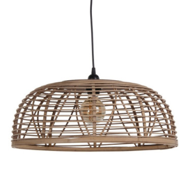 Suspension Naturel Rattan 50x50x20cm