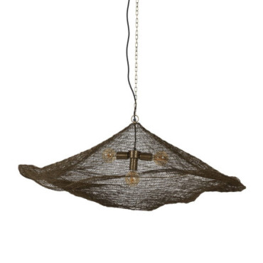 Suspension Or Vieux Métal 120x120x53cm