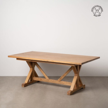 Table À Manger Mindi Bois Salon 200x100x77cm