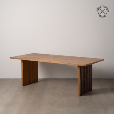 Table À Manger Mindi Bois Salon 220x100x76cm