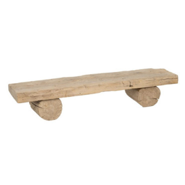 Table basse Naturel Bois De Olmo Salon 180x38x32cm