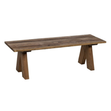 Table basse Naturel Bois De Pino Salon 150x50x46cm