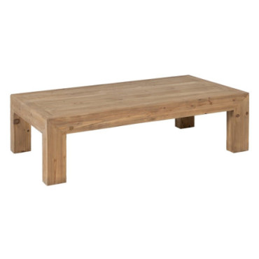 Table basse Naturel Orme Salon 160x90x45cm