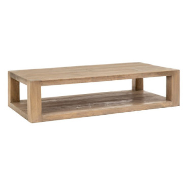 Table basse Naturel Orme Salon 184x94x44cm