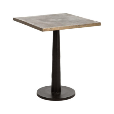 Table D'Appoint Aluminum Salon 60x60x73cm