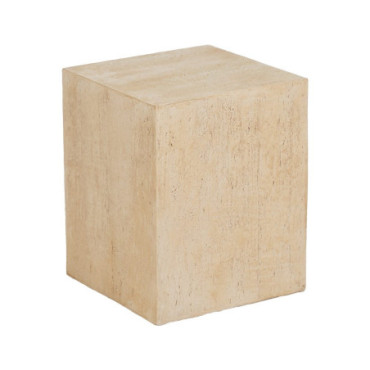 Table D'Appoint Beige Magnésium 37x37x46,50cm