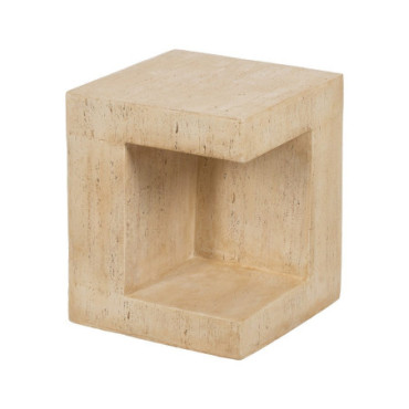 Table D'Appoint Beige Magnésium 38,50x38,50x46cm