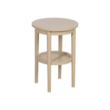 Table D'Appoint Crème Mdf - 40x40x56cm